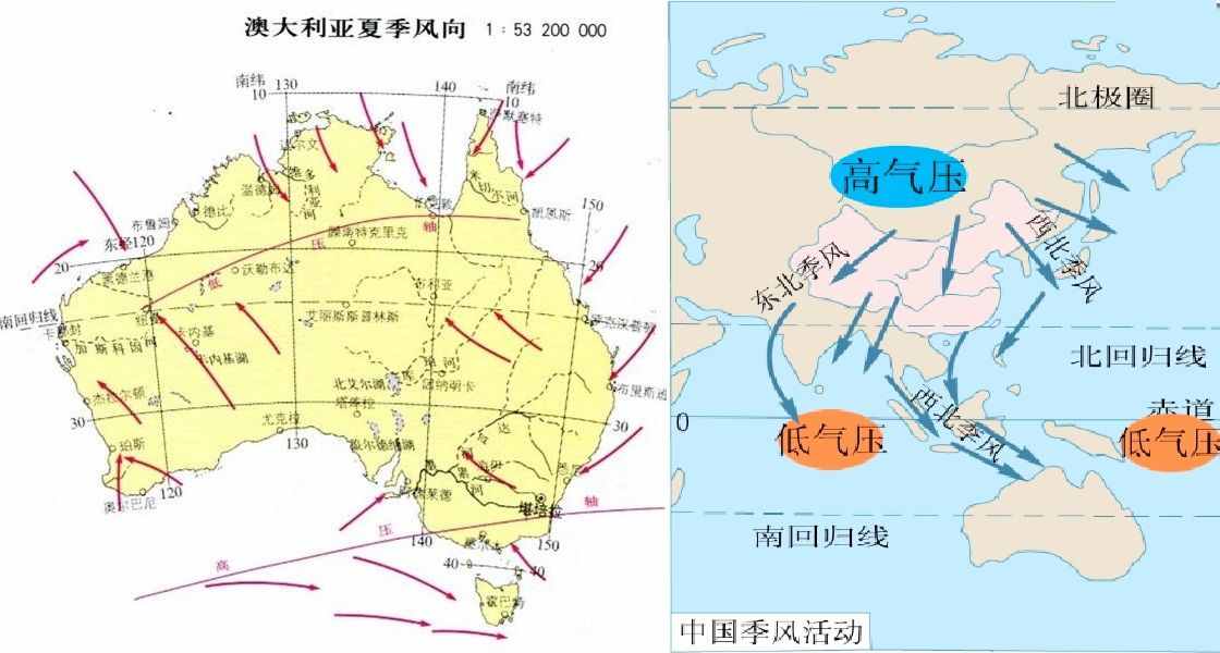 世界上最大的季风区，不仅仅包括东亚、东南亚和南亚地区