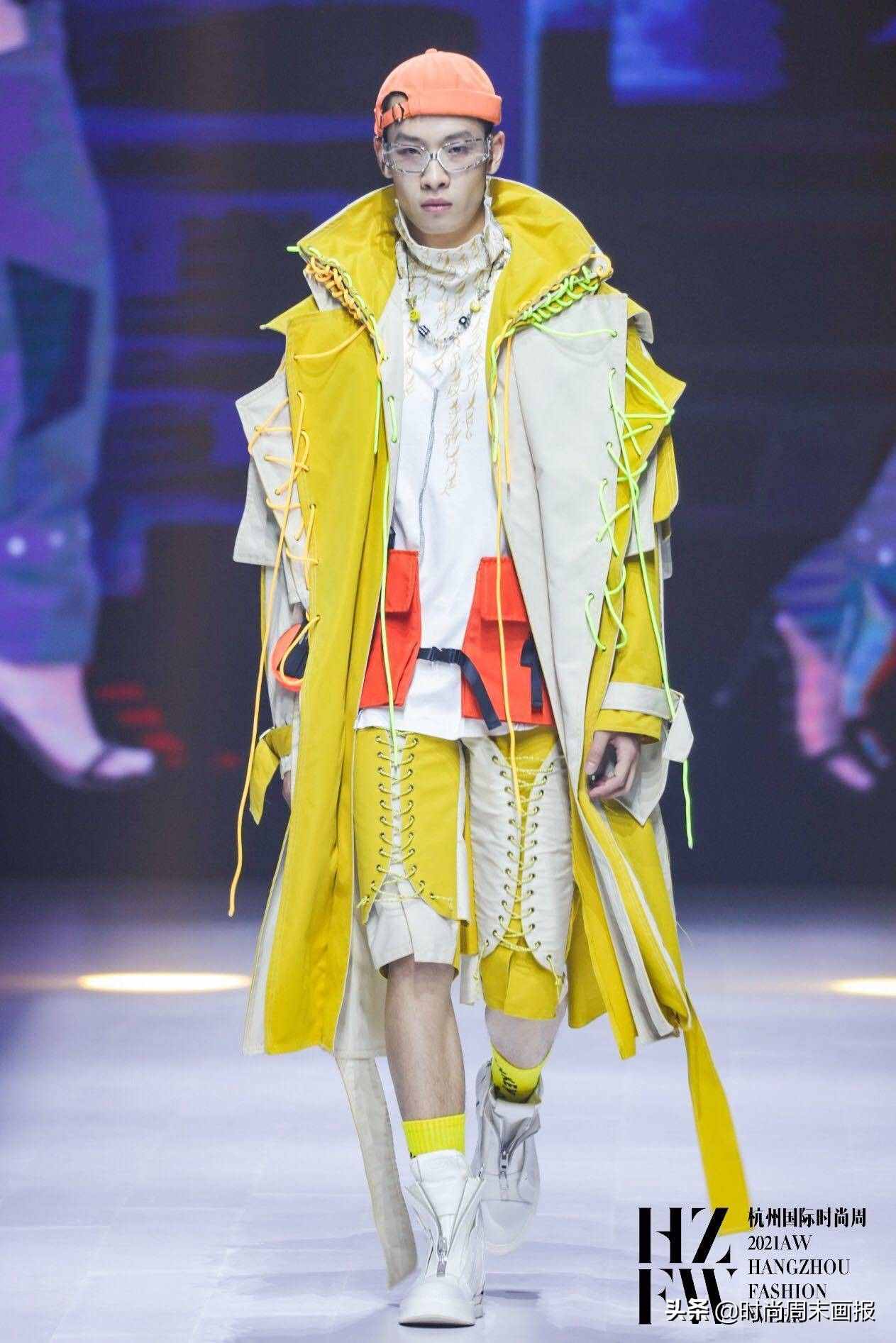 2021AW杭州国际时尚周正式启幕 学院派设计作品大秀成T台主流