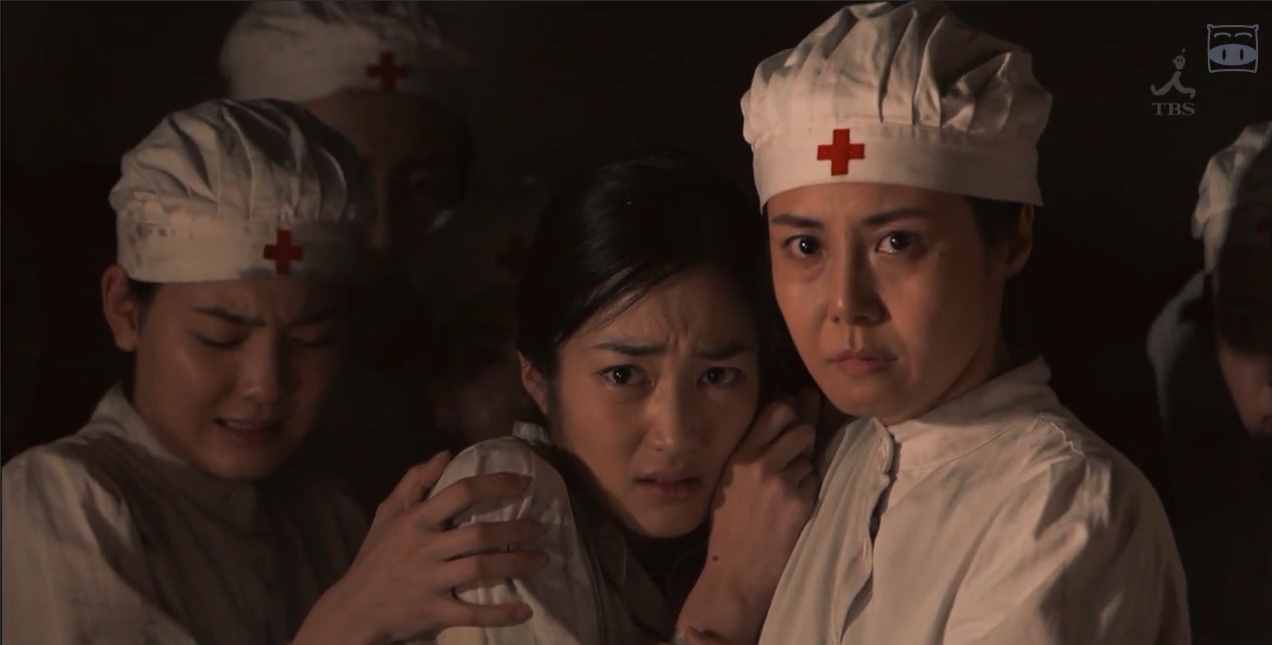 日本人拍摄的大型抗日战争题材的电影，红十字女人的入红纸信