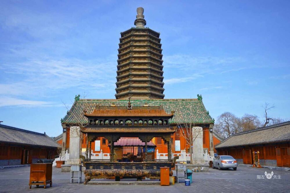 天宁寺，藏在北京二环边上的千年古刹，据说求事业很灵
