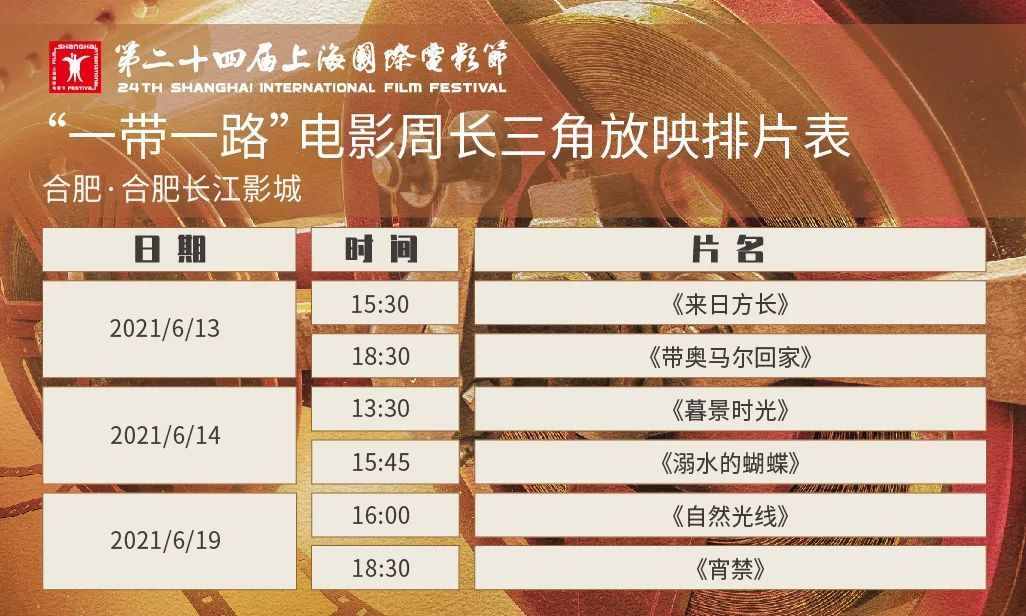 明天8点起正式开票！上海国际电影节排片表出炉