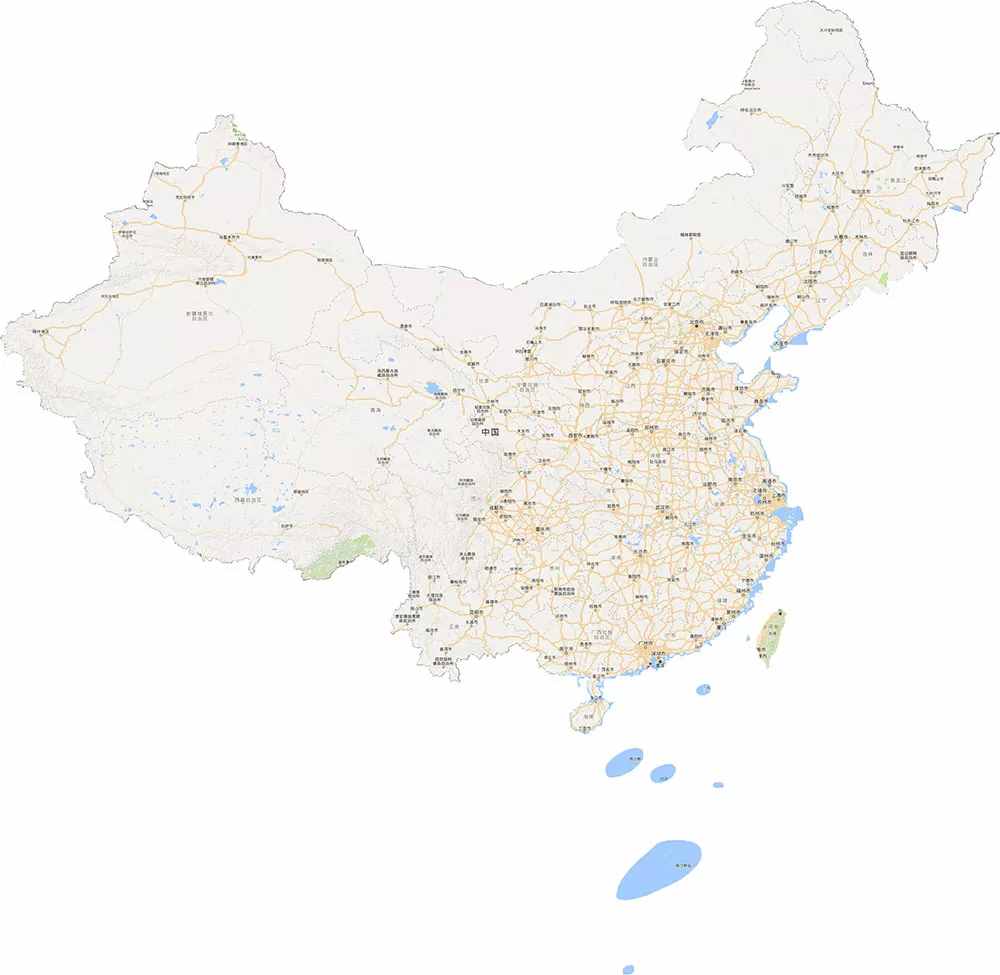 高清版中国地图免费下载方法！地图分辨率可达1米