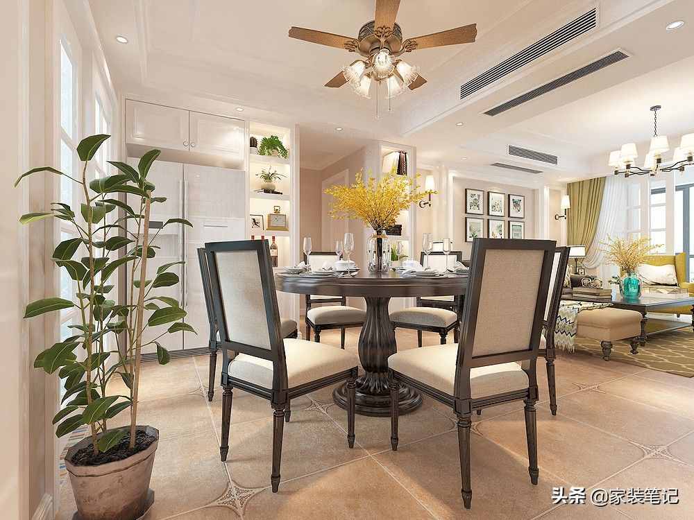 杭州夫妻的新家太治愈了，用米黄色打造一个温馨的氛围，实用美观