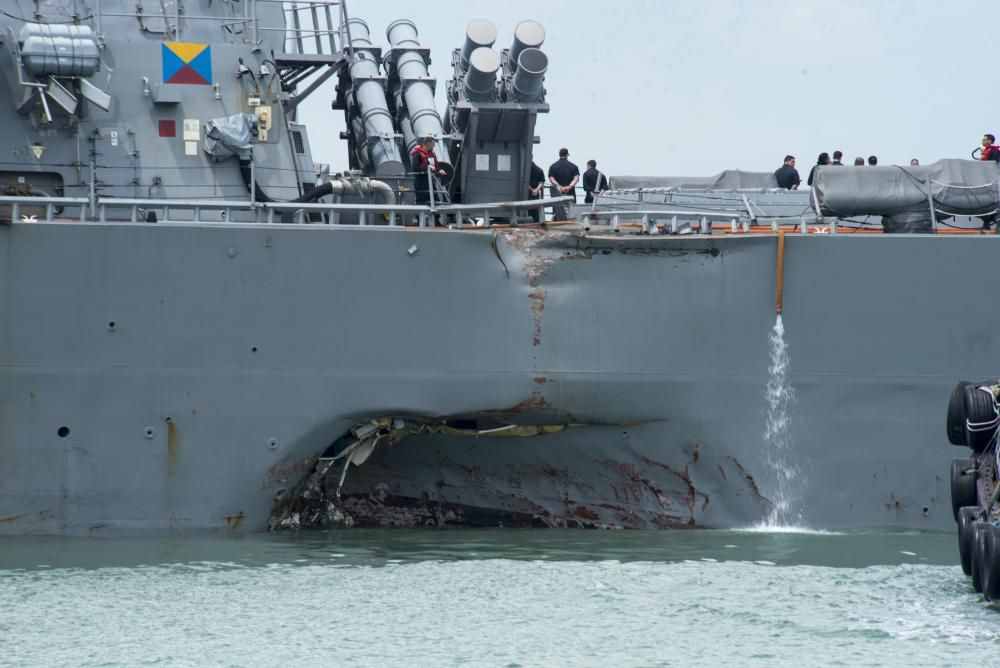 “20亿一分都不能少”美日舰船在中国近海相撞，美国高价索赔