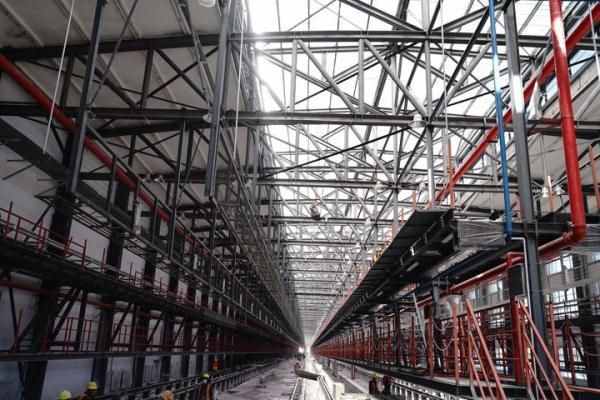 拉萨火车站机辆整备基地改造即将完工