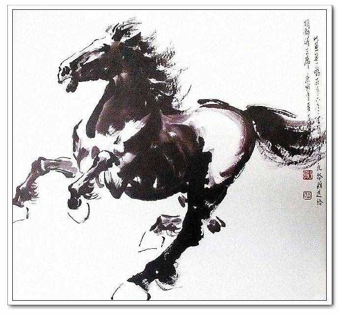 骏马雄风 -- 画马名家王子贤