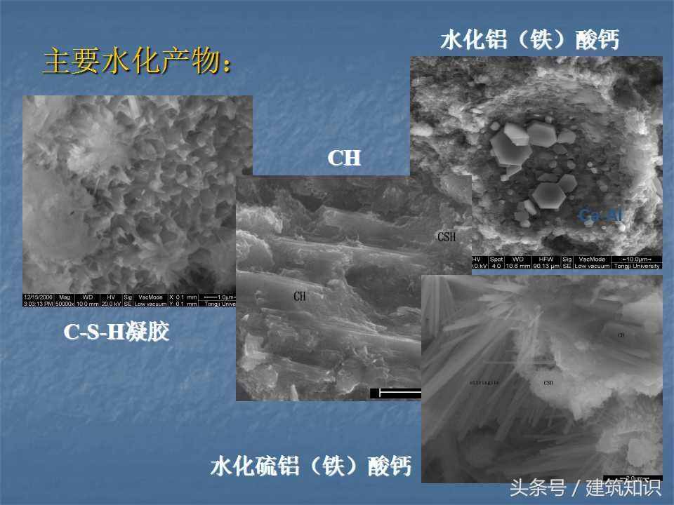 水泥的成分及分类等专业知识