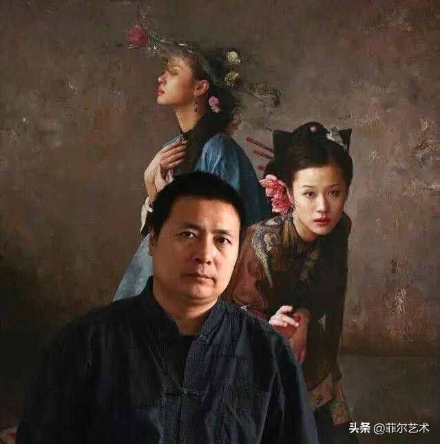 著名油画家王明月人物油画作品赏析