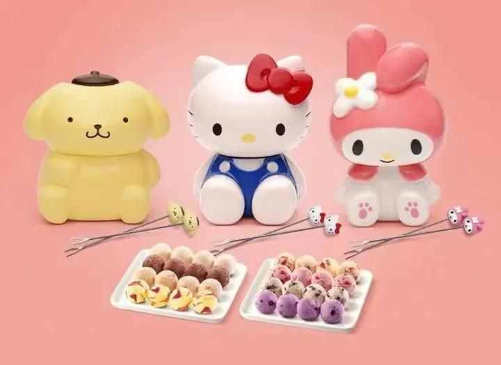 火锅的各种吃法，这种Hello Kitty冰淇淋火锅你爱吗？