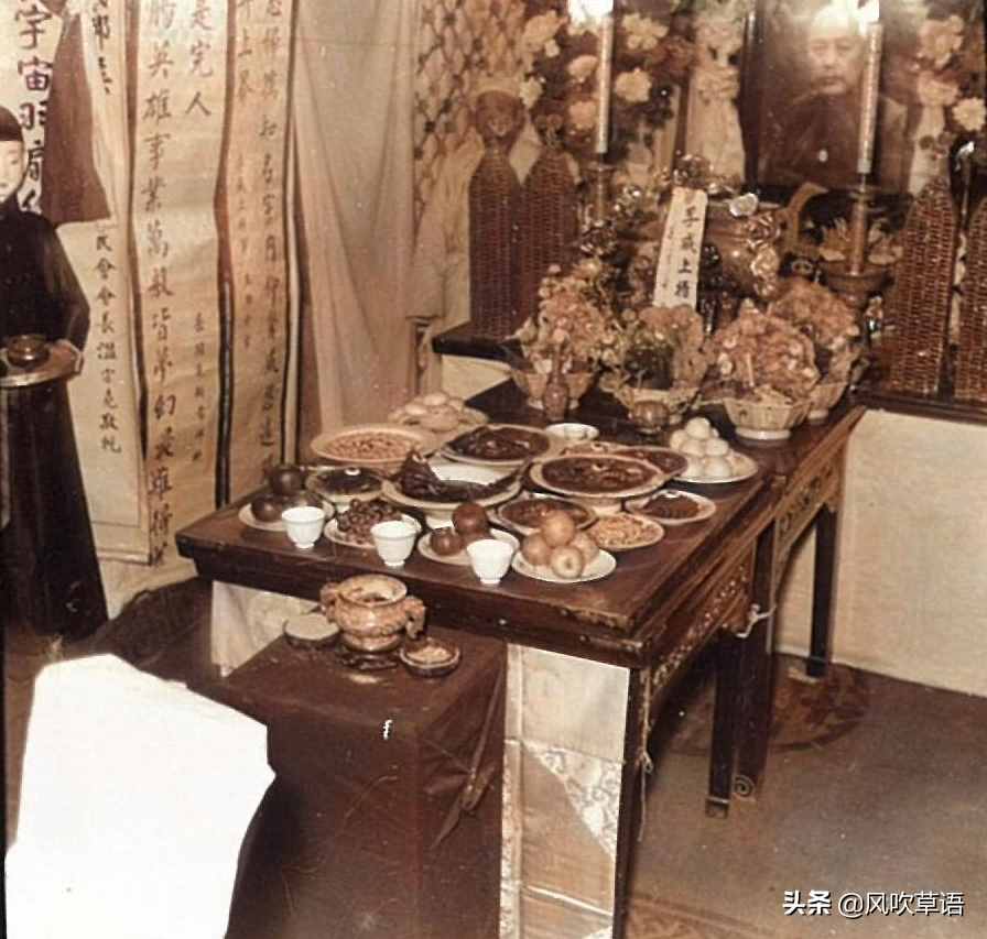 老照片：1940年1月，吴佩孚移灵北京大石桥胡同拈花寺