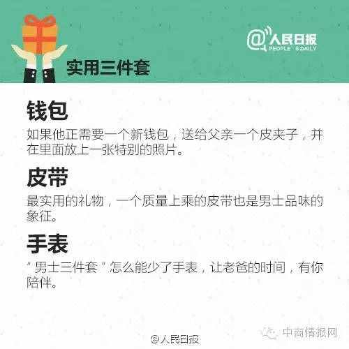 父亲节爱别等，孝别迟！ 30件最适合送给老爸的礼物！