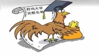 中国虚假大学警示榜