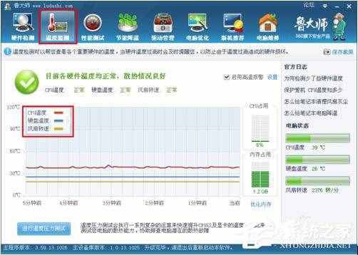 怎么看电脑风扇转速？查看电脑风扇转速的方法