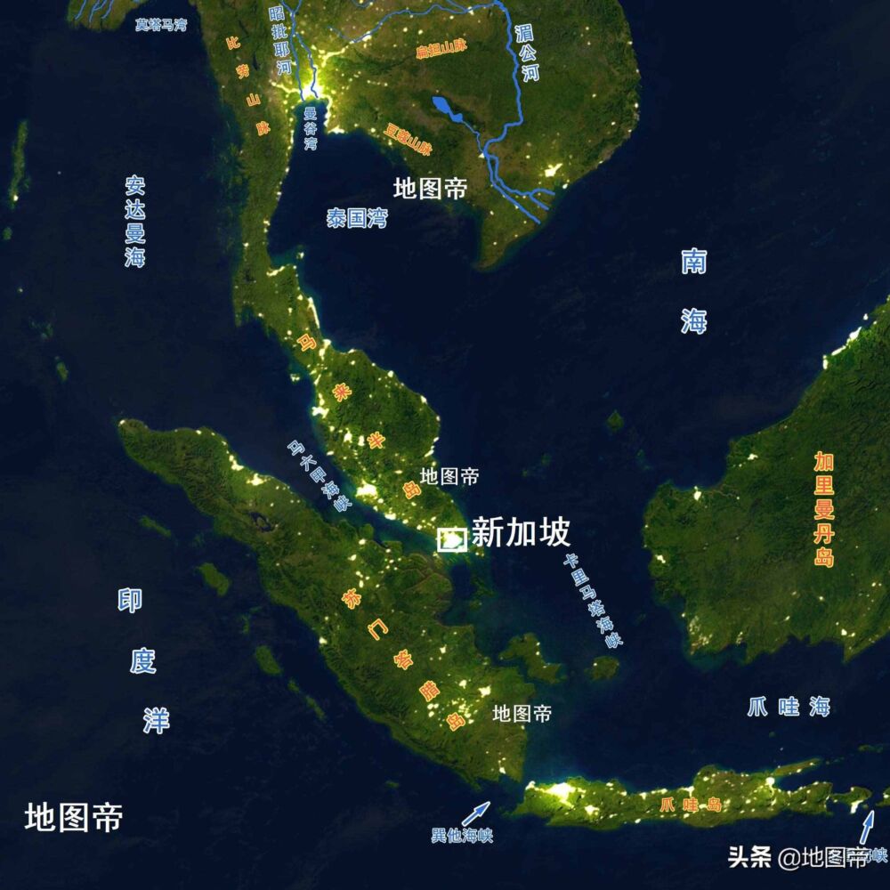 马六甲海峡那么长，为何只有新加坡繁荣？马来西亚和印尼不行