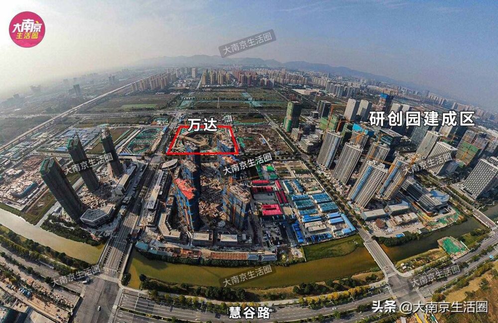 签约1年，南京江北第二座万达建了吗？