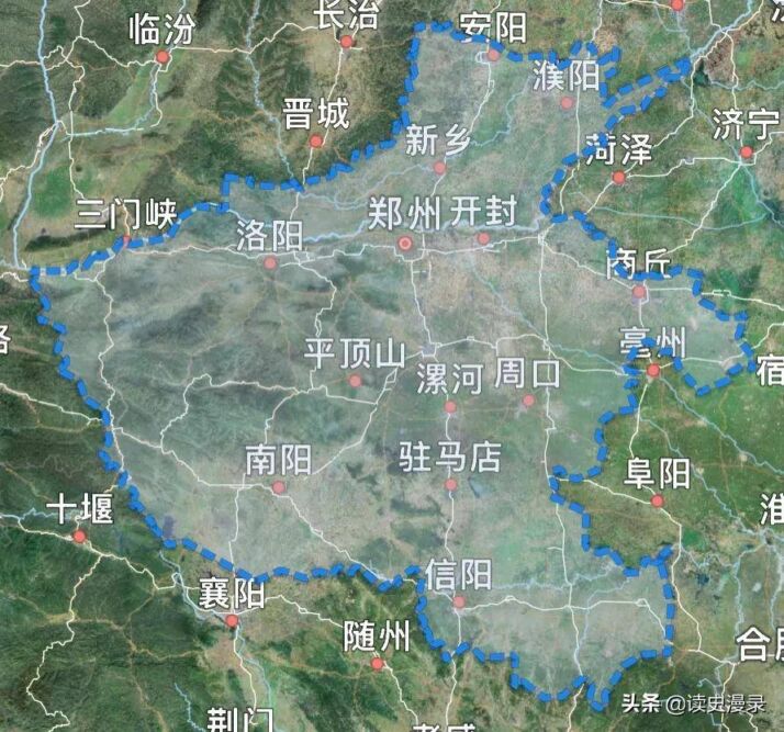 黄河以南是河南，黄河以北是河北，可两省的分界线却不是黄河