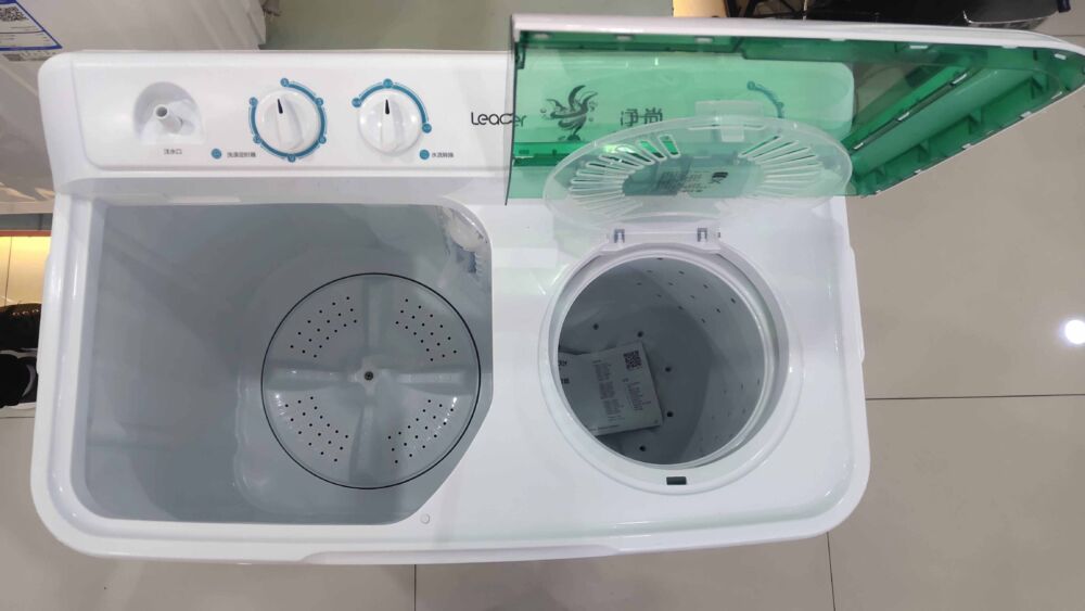 海尔统帅半自动洗衣机TPB85-1186S，价格实惠，质量可以