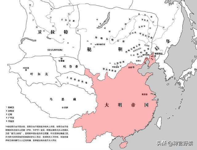 如果没有清朝，中国的领土面积将有多大？难以置信