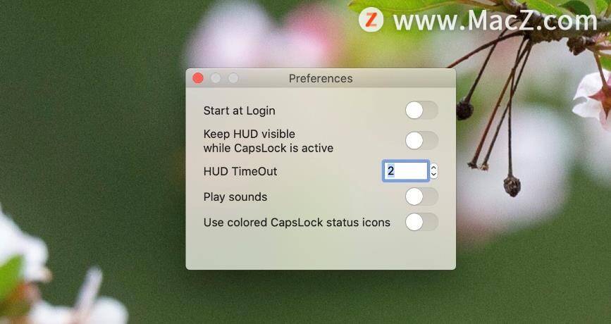 Mac大写锁定通知工具：CapsLocker