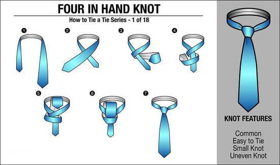 不会扎领带？四种基础领带扎法一学就会