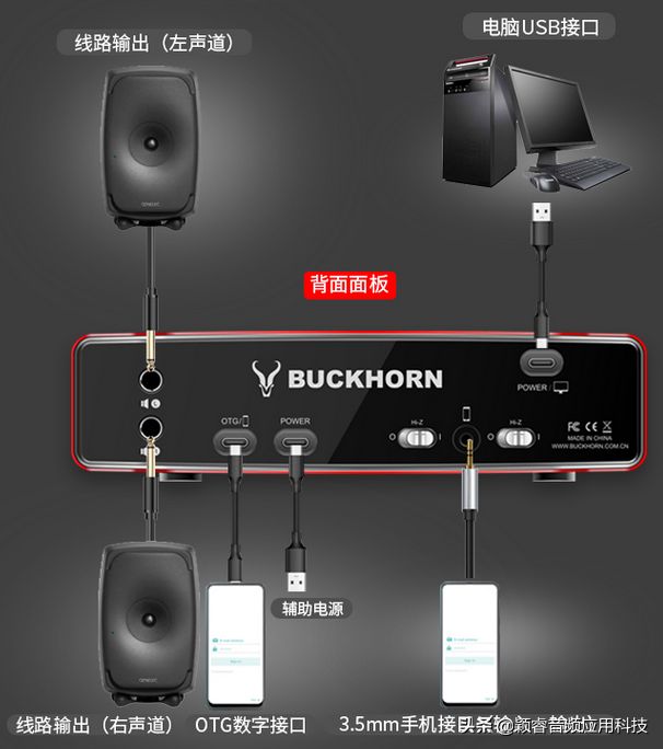 「声卡跳线」跳羚K4声卡USB外置声卡使用说明