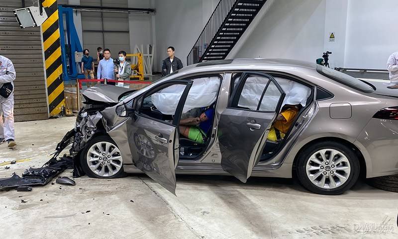 获得5星安全评价 一汽丰田卡罗拉C-NCAP碰撞成绩公布