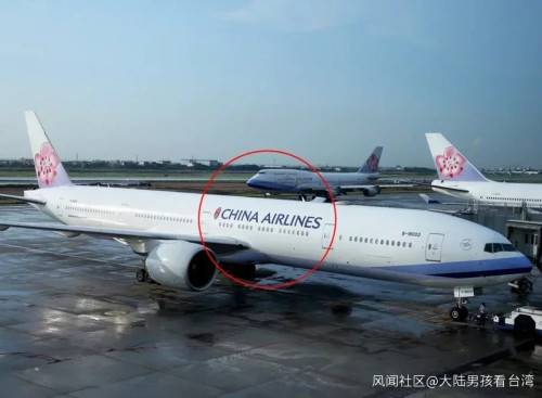 被逼改名的华航机身新涂装曝光，英文名“CHINA AIRLINES”快看不见了