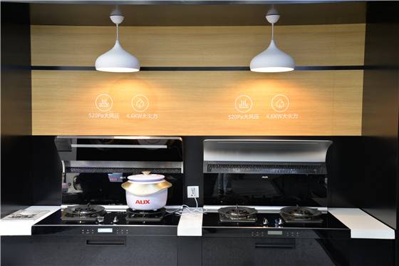 奥克斯在2019AWE不仅带来了空调 还发布了新款厨电产品