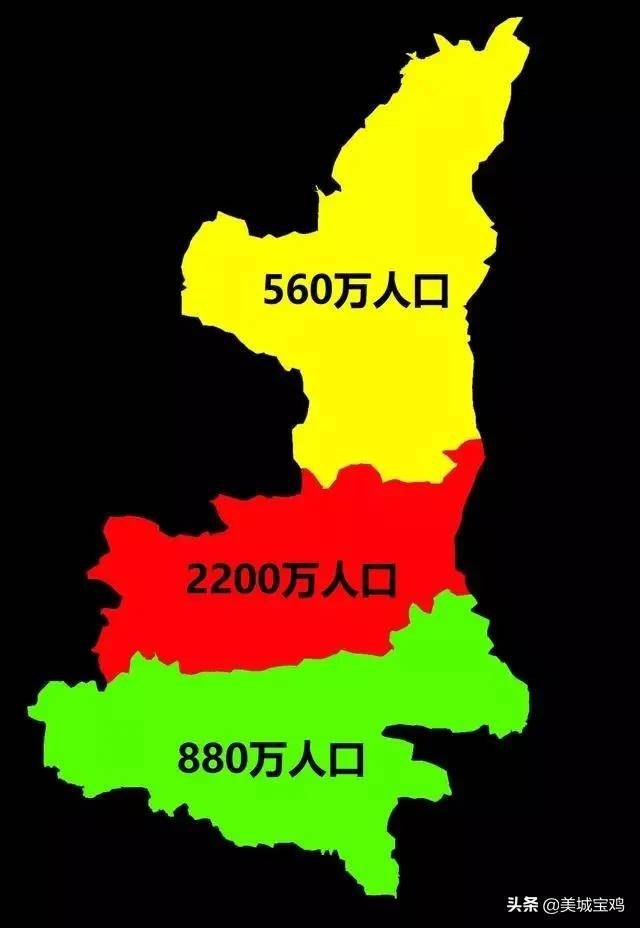 陕西省各城市市区常住人口，西安突破900万大关，宝鸡第二