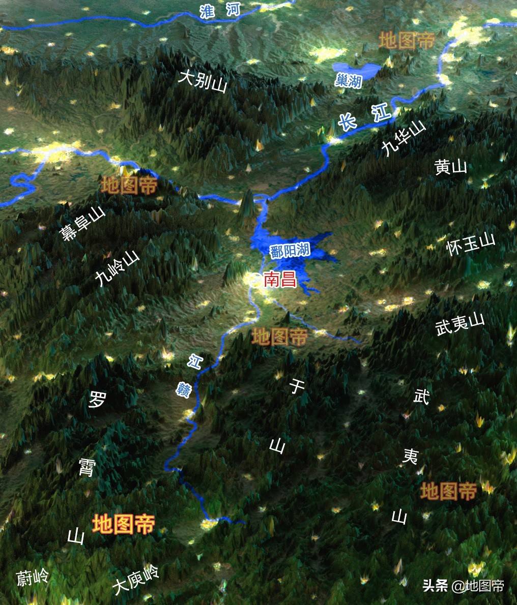 明明位于长江之南，为何叫江西省？