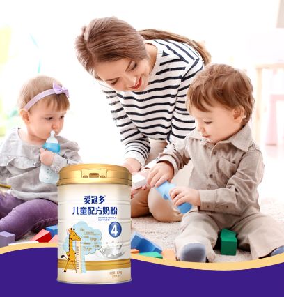 圣元推出爱冠多儿童奶粉，叶黄素含量高达190μg/100g，对视力健康有着明显的积极作用