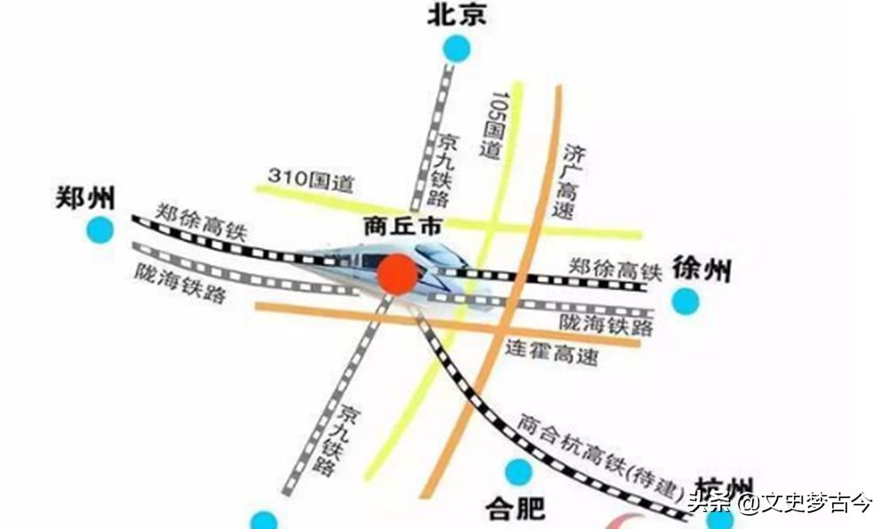 商丘是“双十字”枢纽城市，地理位置优越，为何却发展不起来？