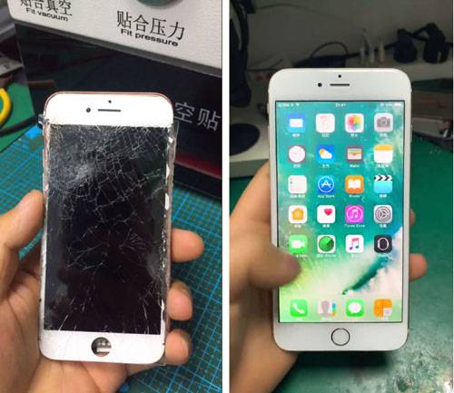 iphone6换屏多少钱，屏幕摔碎了