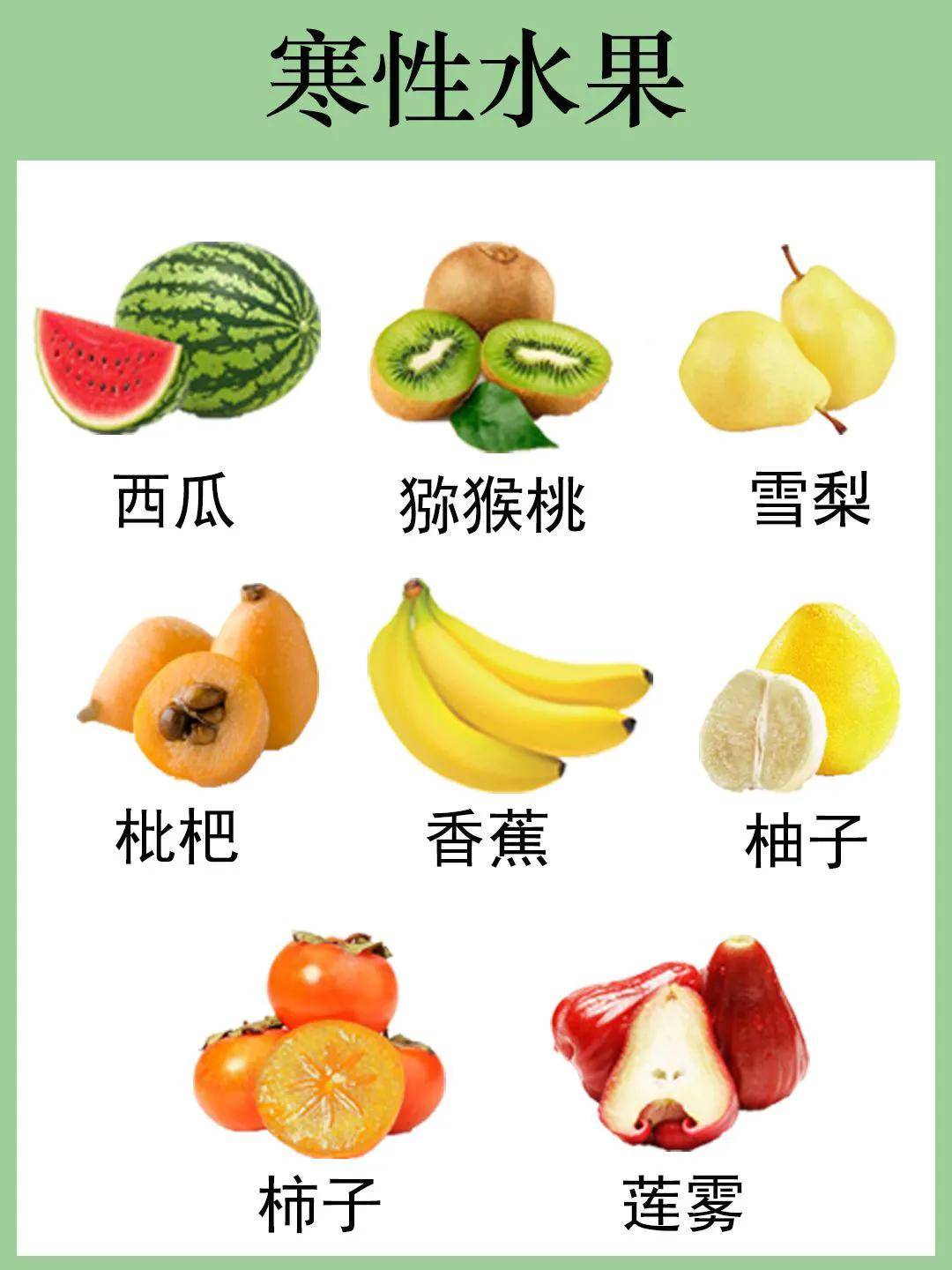 芒果居然是凉性水果！30种常见水果的属性，你都知道了吗？