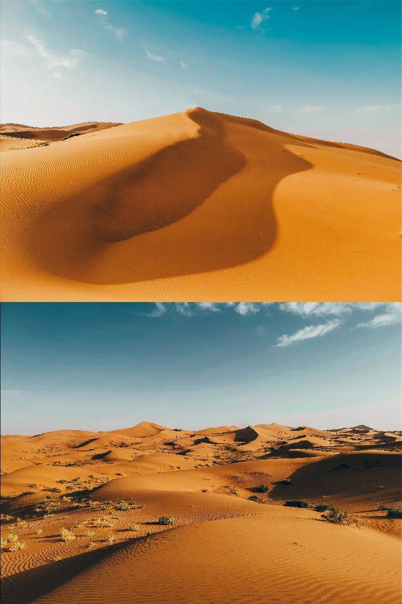 中国最美六大沙漠！荒无人烟的沙漠，深处却有风光旖旎的湖泊