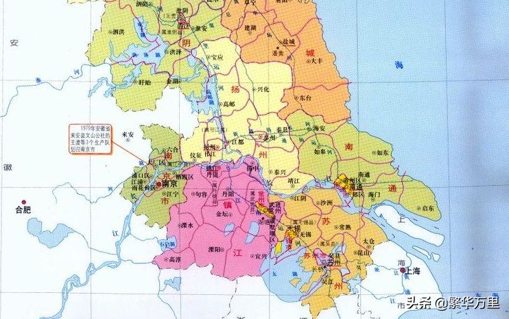 江苏省的区划调整，13个地级市之一，无锡市为何有7个区县？