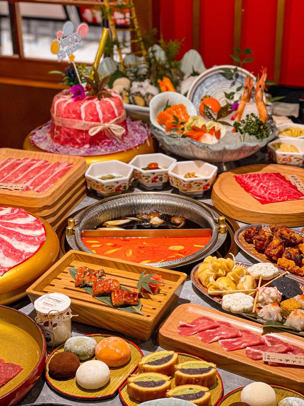 重庆自助餐热门榜Top1‼️M8-9高端和牛畅吃