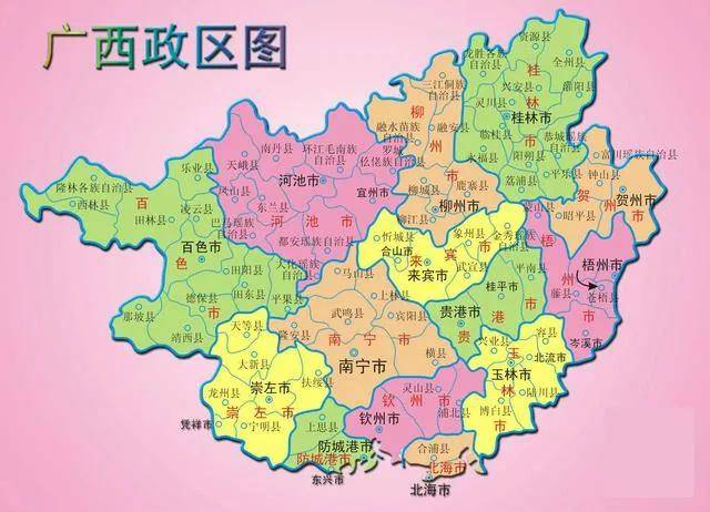 广西县级最小的三个不是县，反而是“市”？看看是哪三个