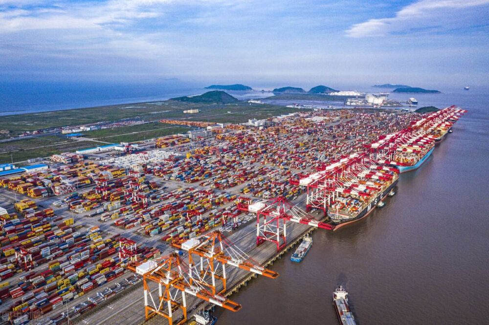 世界最大的集装箱港上海洋山港，竟然是从浙江租借而来