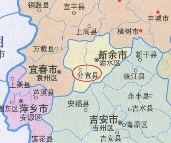 江西一个县，县名很直接，建县超1000年，人口近35万