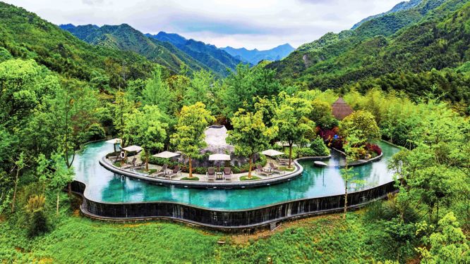 临安湍口：这个千年历史的古镇秘境里，竟然藏着罕见的优质古温泉
