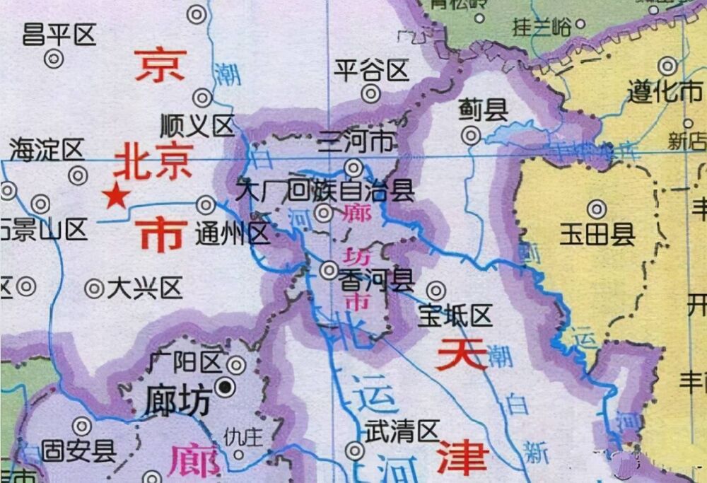 省级飞地河北北三县，为何被北京天津“嫌弃”，地理位置多尴尬？