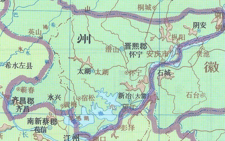 以“太湖”而得名的太湖县，为何却在距太湖近400公里的安徽省内