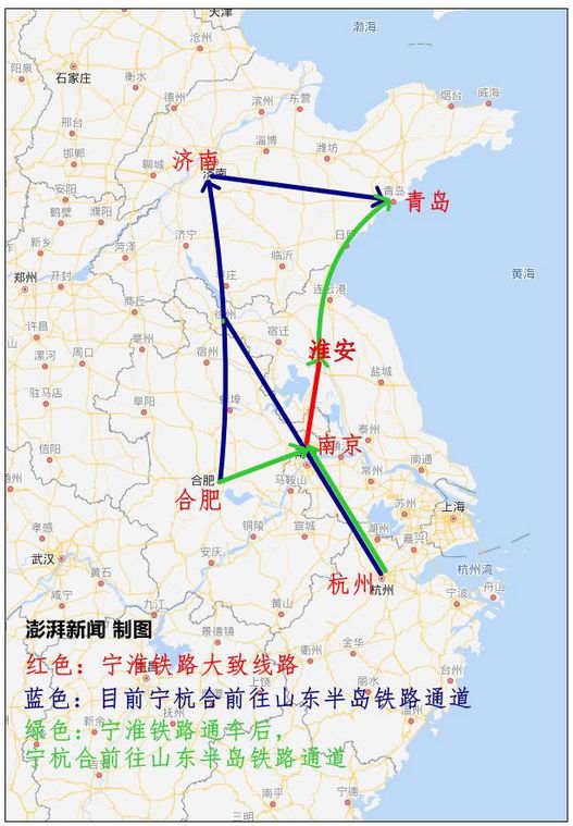 区区204公里的宁淮铁路 为何牵动苏鲁皖浙四省神经