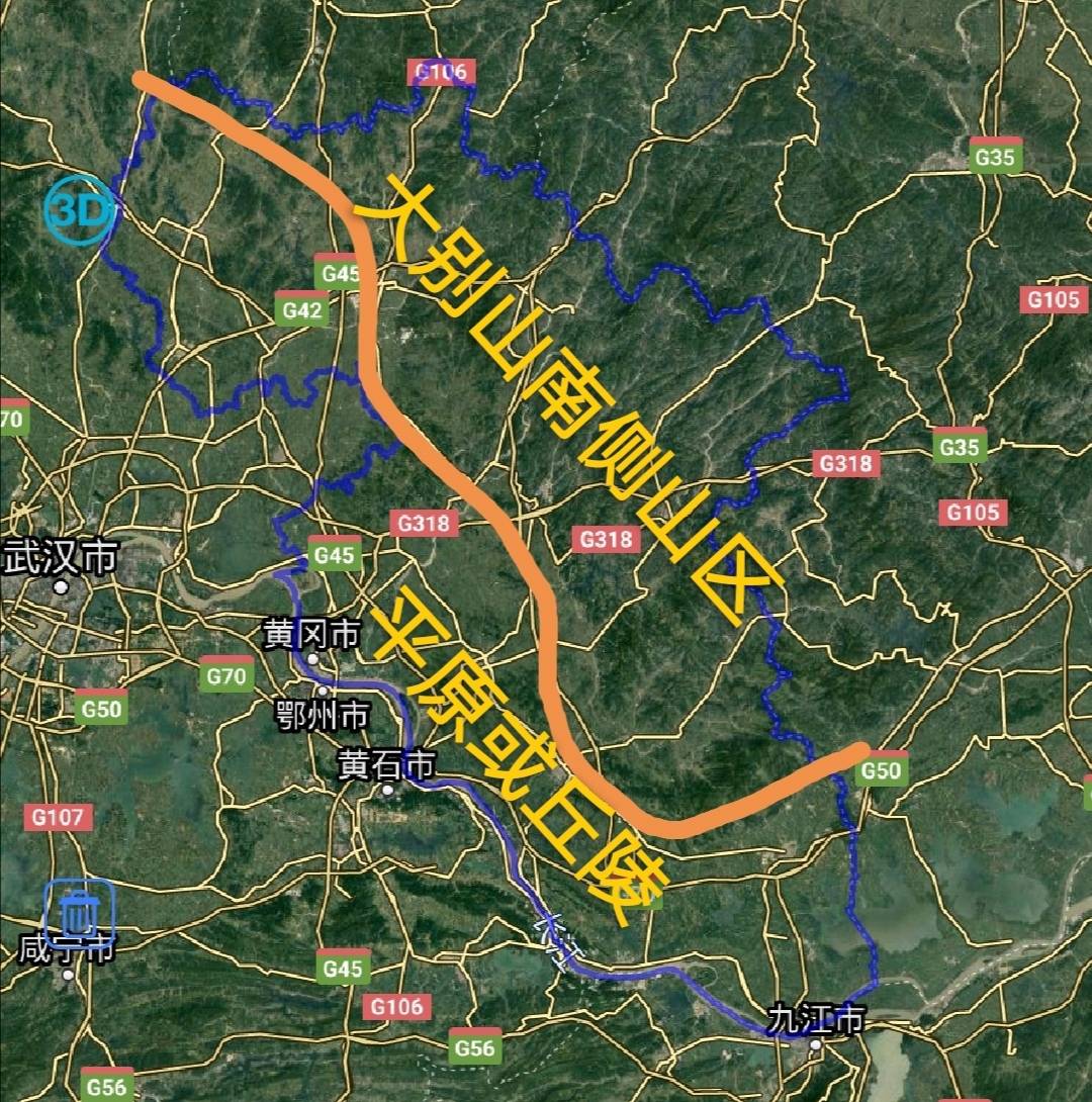 湖北黄冈市1区2市7县，建成区面积排名，最大城区因戏曲闻名全国