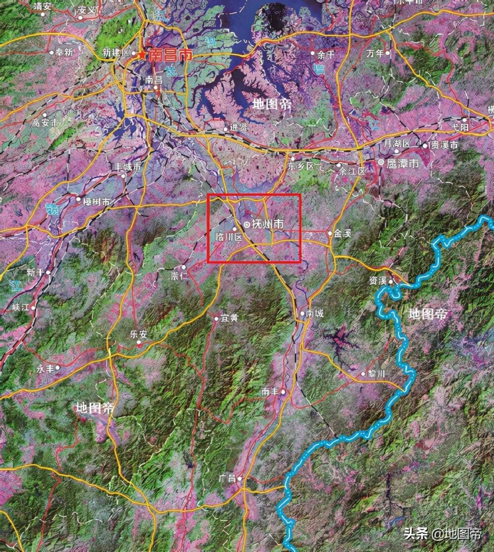 江西省11个地级市，名字都有什么来历？