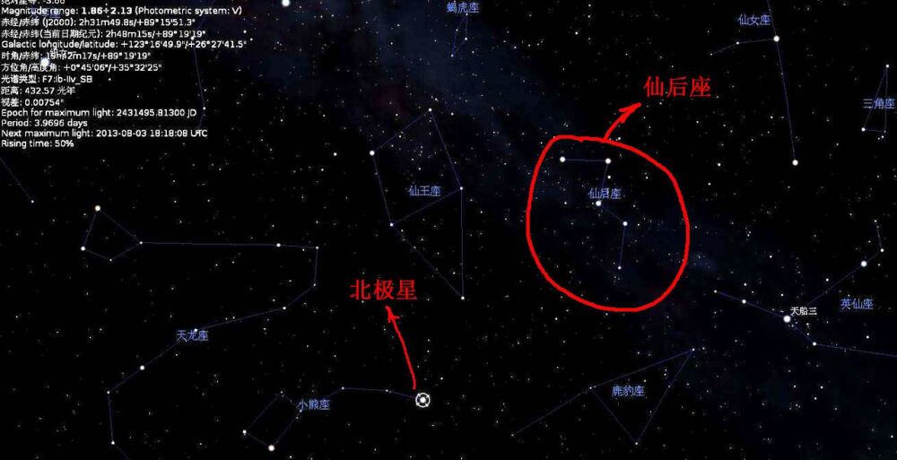 《上知天文》三、观星秘诀：从北极星开始寻找拱卫北天的星座