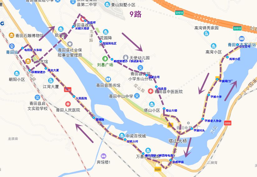 28日起，青田公交线路有大调整！启用小口公交站，开通新线路……