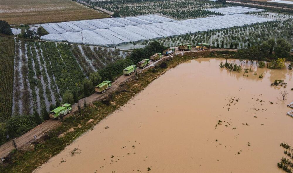 罕见洪水袭陕西大荔：曾连续降雨40多天，23.9万人受灾