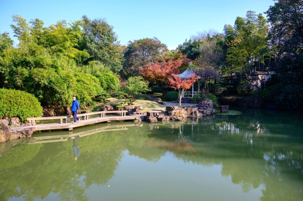 江南兰苑，隐藏在太湖边的江南园林，是国内唯一的兰花保护中心